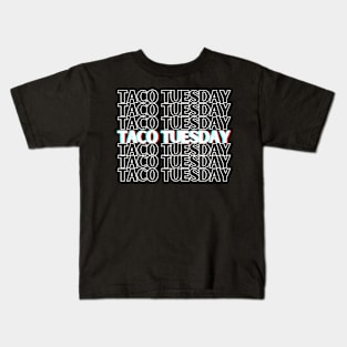 Taco Tuesday Graphic Kids T-Shirt